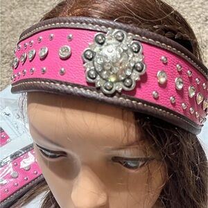 NWT Montana West leather headband